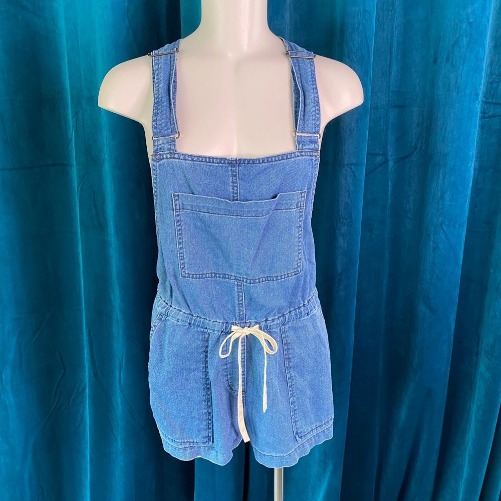 Wilfred Free Beatriz Drawstring Overall Romper - Picture 3 of 10